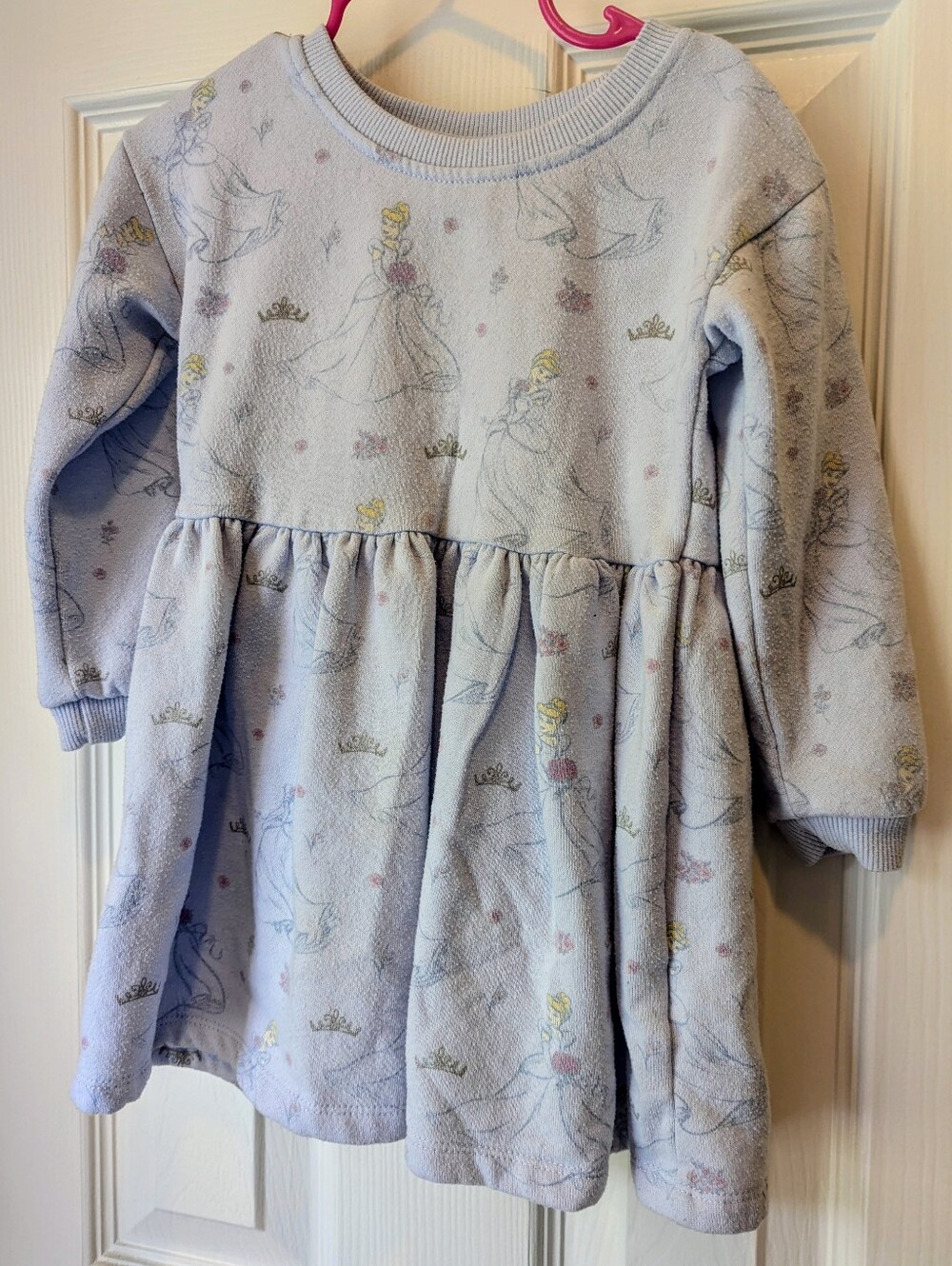 Disney Princess Cinderella Knit Dress 2T